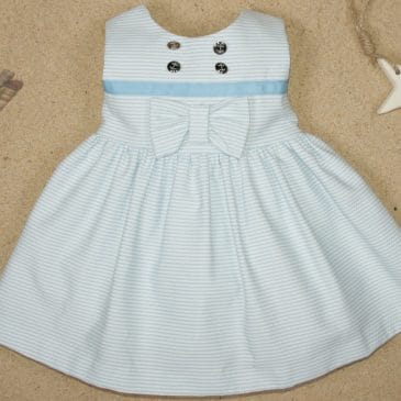 Vestido de rayas coleccion Bailen YOEDU (Ref. 0506)
