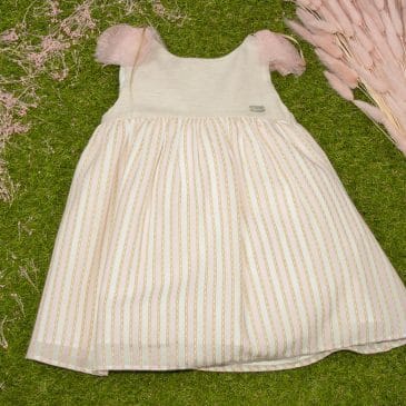 Vestido en rayas colección Medinacelli YOEDU