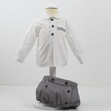 Conjunto Camisa y Pololo. Colección Gris Loan Bor (Ref. 1824964)