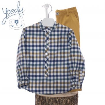 Camisa y pantalón largo infantil, Colección Fabulas. YOEDU