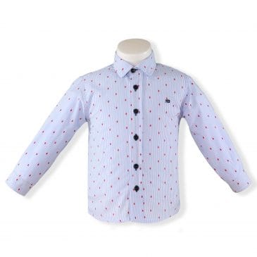 Camisa bebe Mil Rayas Rombos . Miranda (Ref. 24/1100/2)