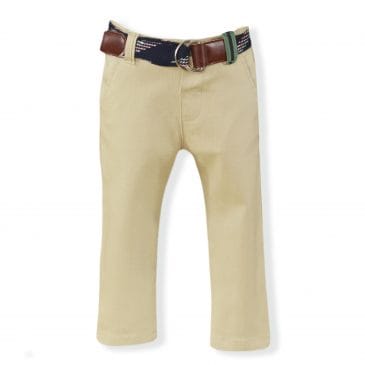 Pantalon Largo Bebe con cinturon. Miranda (Ref. 24/1108/3)