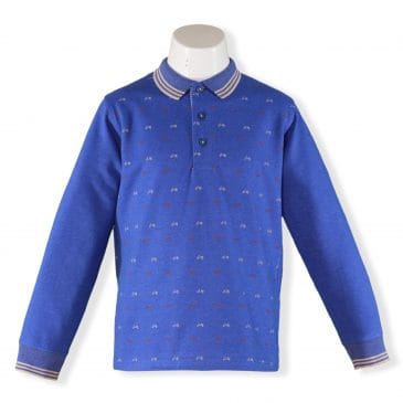 Polo Infantil Estampado Vespa. Miranda (Ref. 24/1310/P)