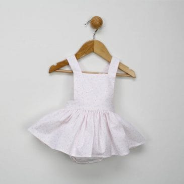 Peto Ranita Falda Estampado Flor. Confecciones Popys (Ref. 20652)