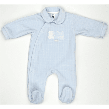 Pelele Tundosado Invierno Bebe. Babidu. (Ref. 19428)