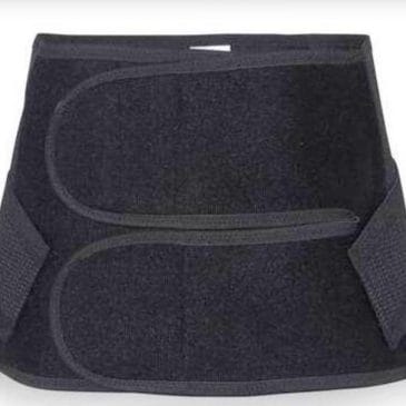 Faja Tubular Post Parto Ajustable Color Negro. Basallo Premama. (Ref.365)