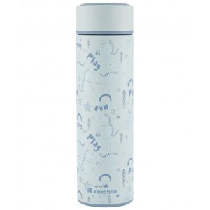 Termo para Liquidos Azul Dinosaurio 500 ml. Kikkaboo