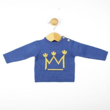 Jersey en Punto Dralon Estampado Corona. Confecciones Popys (Ref. 23330)