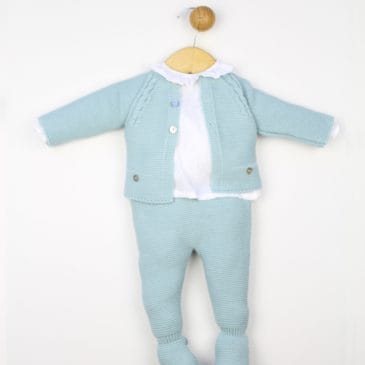 Conjunto 3 Piezas: Rebeca, Camisa y Polaina. Confecciones Popys (Ref. 23401)