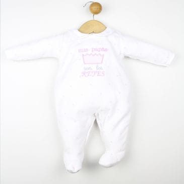 Pelele Tundosado Lunares y Estrellas. Confecciones Popys (Ref. 23509)