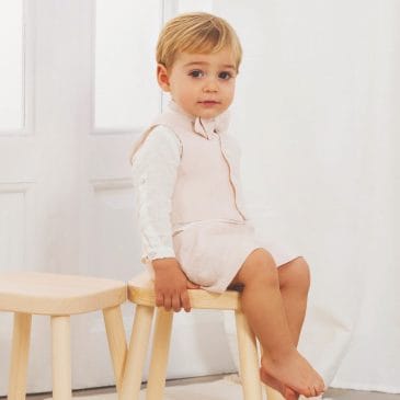 Conjunto Niño Arras Rosa. Artesanía Amaya