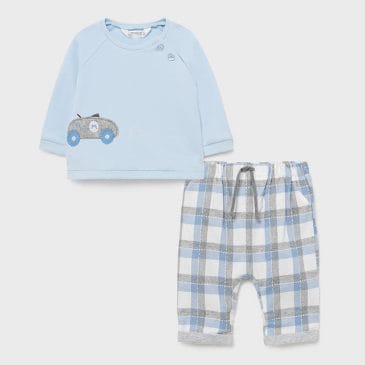 Conjunto de 2 Piezas Ecofriends con Algodon Sostenible. Mayoral New Born. Ref (2514)