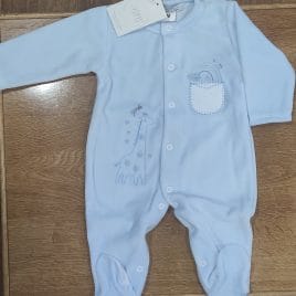 Pelele Tundosado Estampado de Jirafa. Confecciones Popys (Ref. 25219)
