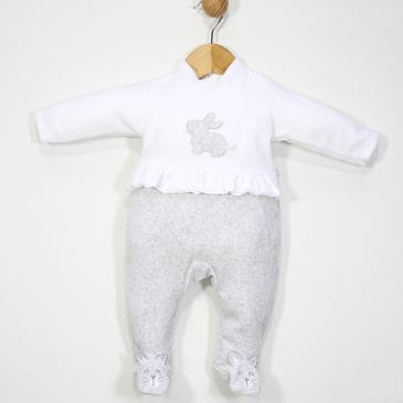Pelele Tundosado Estampado de Conejito. Confecciones Popys