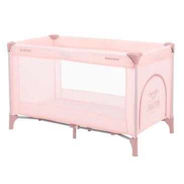 Cuna de Viaje con 1 Nivel de Altura So Gifted Rosa. Kikkaboo