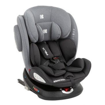 Silla de Auto Felix 0-1-2-3 (0-36 kg) Dual Gris Oscuro. Kikkabo