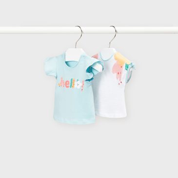 Set de 2 Camisetas Niña ECOFRIENDS . Mayoral