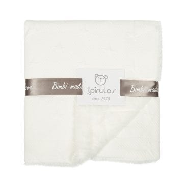 Manta Doble Cara Blanca New Stars. Interbaby