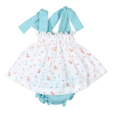 Vestido Tirantes Estampado Animales. Confecciones Popys