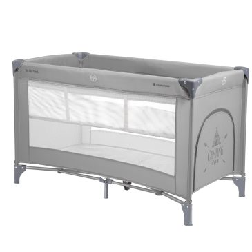 Cuna Viaje con 1 Nivel So Gifted Gris.