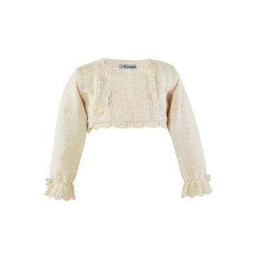 Rebeca Infantil Niña Beige. Miranda