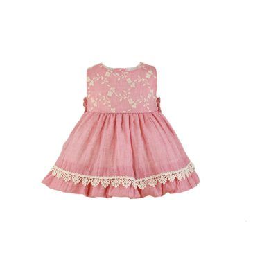 Vestido Bebe Bordado Rubi. Miranda