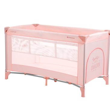 Cuna Viaje con 2 Nivel So Gifted Rosa
