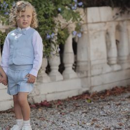 Conjunto Niño Ceremonia Azul. Miranda