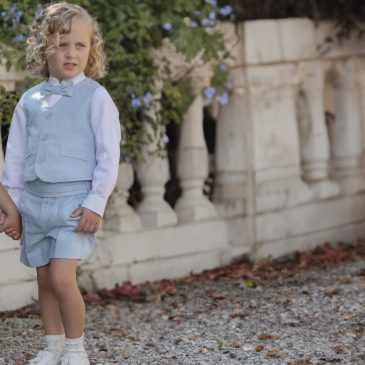 Conjunto Niño Ceremonia Azul. Miranda