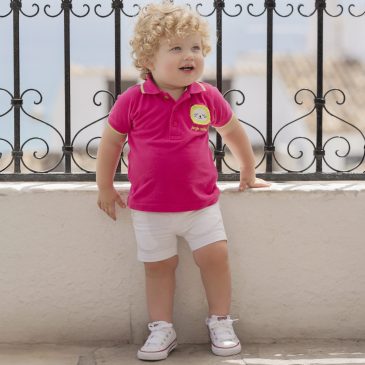 Polo Bebe Jungle Fucsia. Miranda