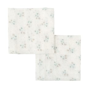 Pack 2 Gasas Bambu Stars Azul