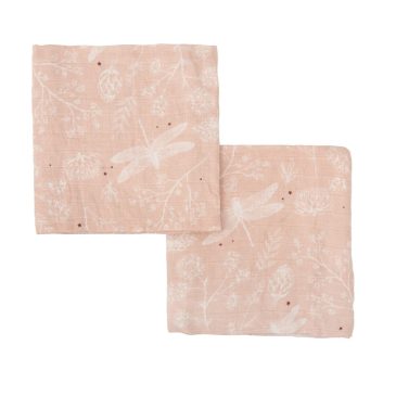 Pack 2 Gasas Bambu Dafne Rosa