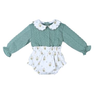 Conjunto Blusa Punto Verde y Ranita