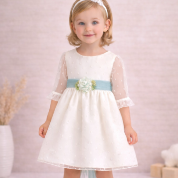 Vestido Ceremonia Lorena Fajin Hielo