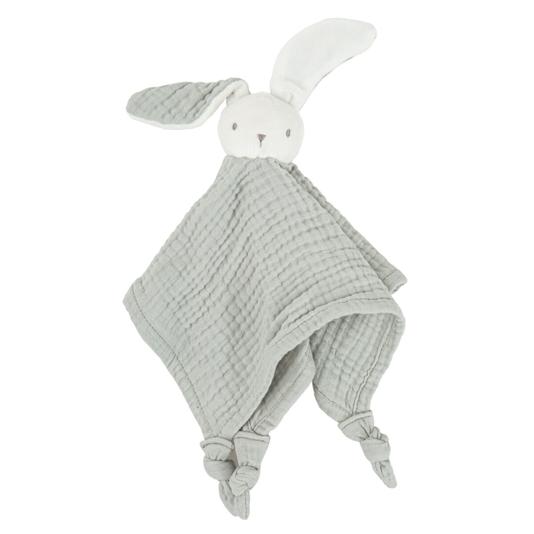 doudou bebe menta conejito bimbidream muselina suave