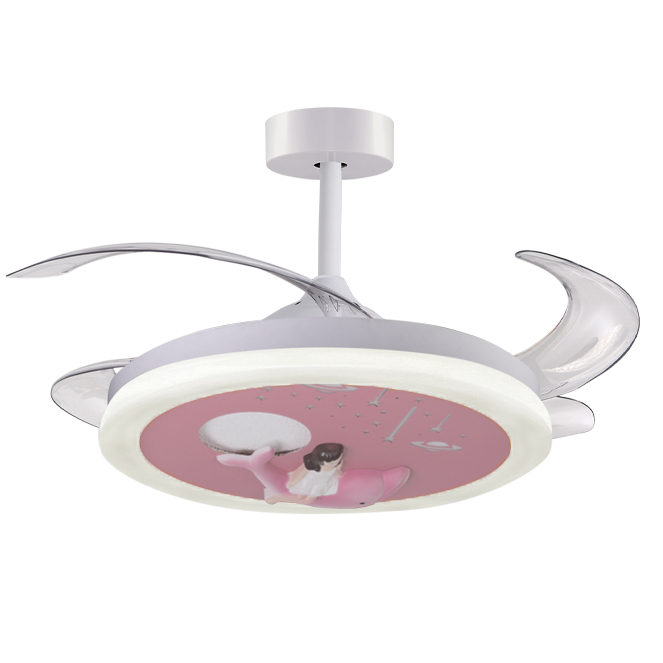 Ventilador infantil aspas retráctiles